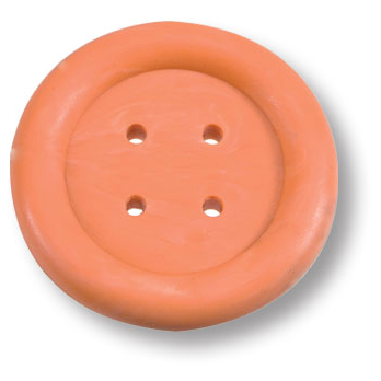 03.0628.068 Ручка кнопка детская, пуговица оранжевая